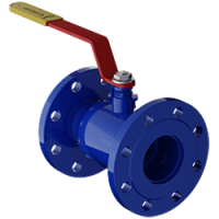 Краны шаровые цельносварные фланцевые стандартный проход сталь 20 11с67п