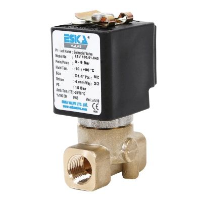 Электромагнитный клапан прямого действия ESKA VALVE ESV 100-101, 120-121 НЗ В Чите