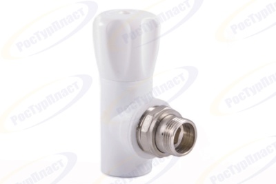 Вентиль PPR для радиатора, угловой, RTP (РосТурПласт) В Чите