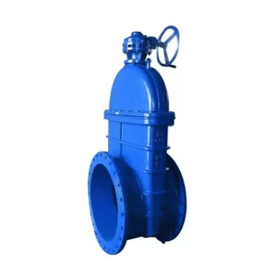 Задвижка чугун 30ч539р аналог МЗВ обрезиненный клин c гайкой Ду 800 Ру10/16 Тмакс=120C фл с редуктором В Чите