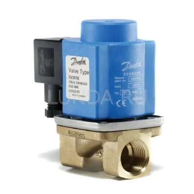 Клапан соленоидный EV251B с принудительным подъемом, c катушкой, Danfoss В Чите