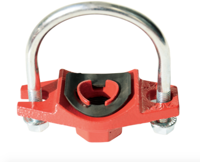 Хомут резьбовой седёлка с U-образной скобой В Чите