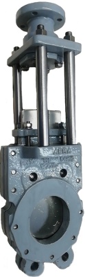 Задвижка шиберная ABRA-KV-03 с ISO фланцем / Редуктором В Чите