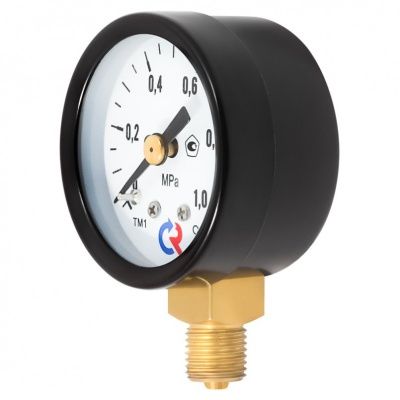 Манометр с электроконтактной приставкой, тип ТМ серия 10, подключение снизу, Росма В Чите