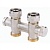 Клапан RLV-KD , Danfoss для нижнего монтажа к радиатору