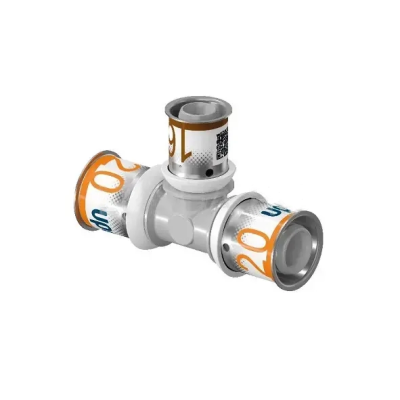 Тройник-пресс S-Press Plus PPSU редукционный, серый В Чите